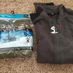 Brand New Men's XL Fleece Jackets For $25