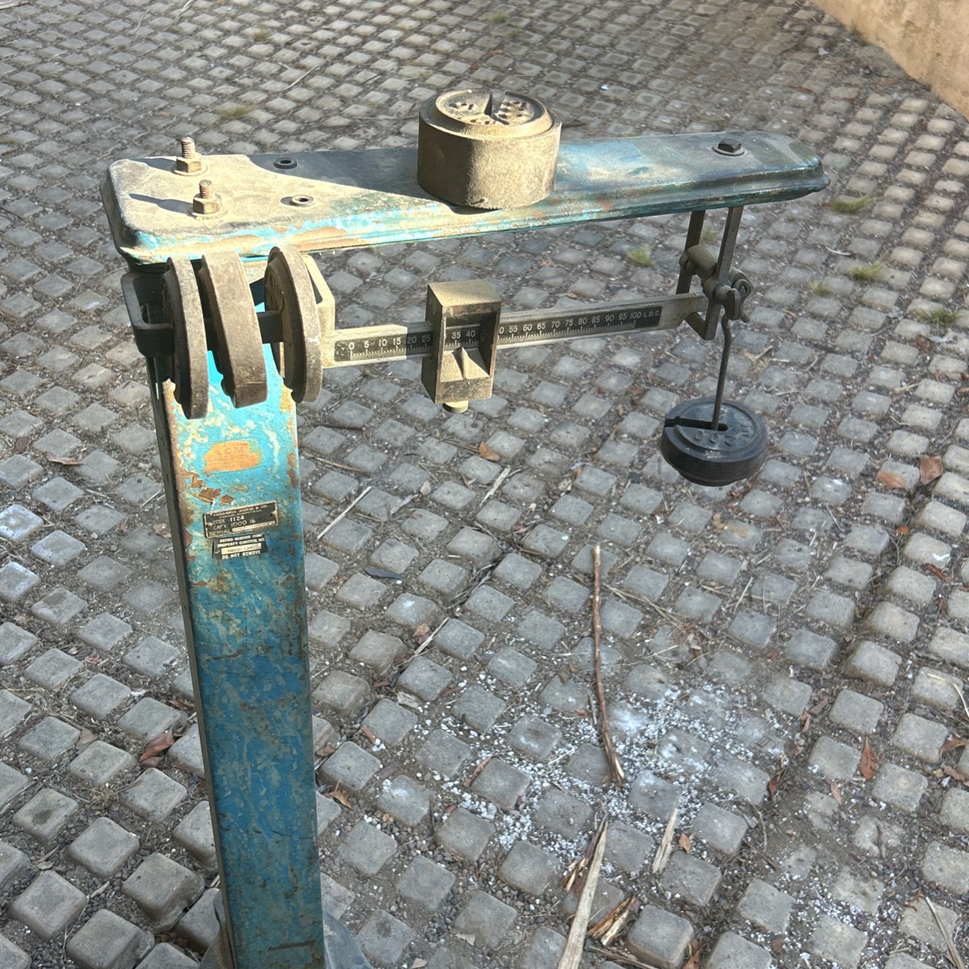 1000 Lb Industrial Scale