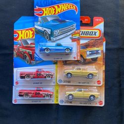 Hotwheels / Matchbox Chevy C10 Trucks 