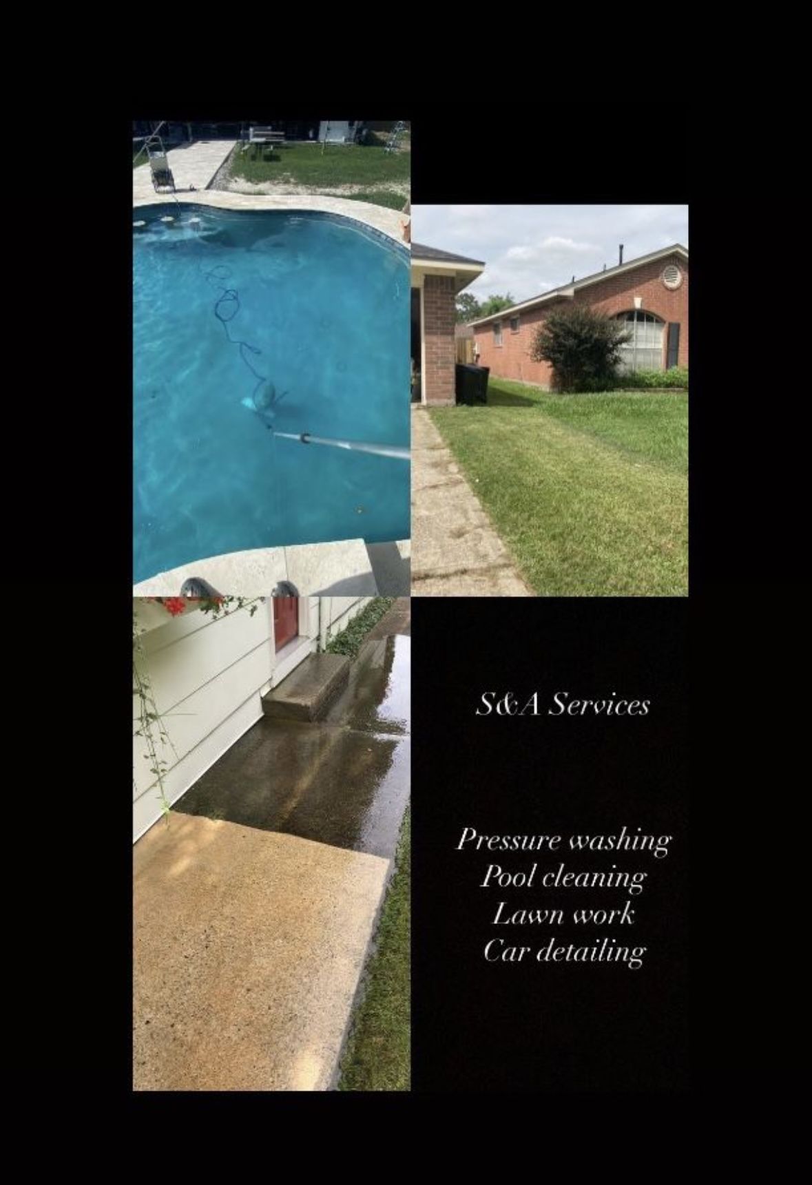 Pool Cleaner And Lawnmower 