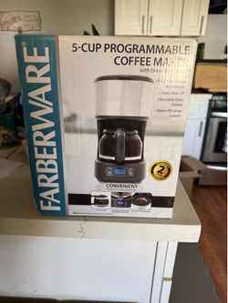 Farberware 5-Cup Programmable Coffee Maker