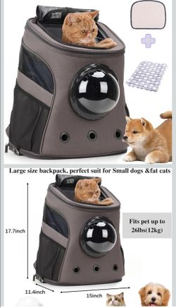 Lollimeow cat pet backpack Large