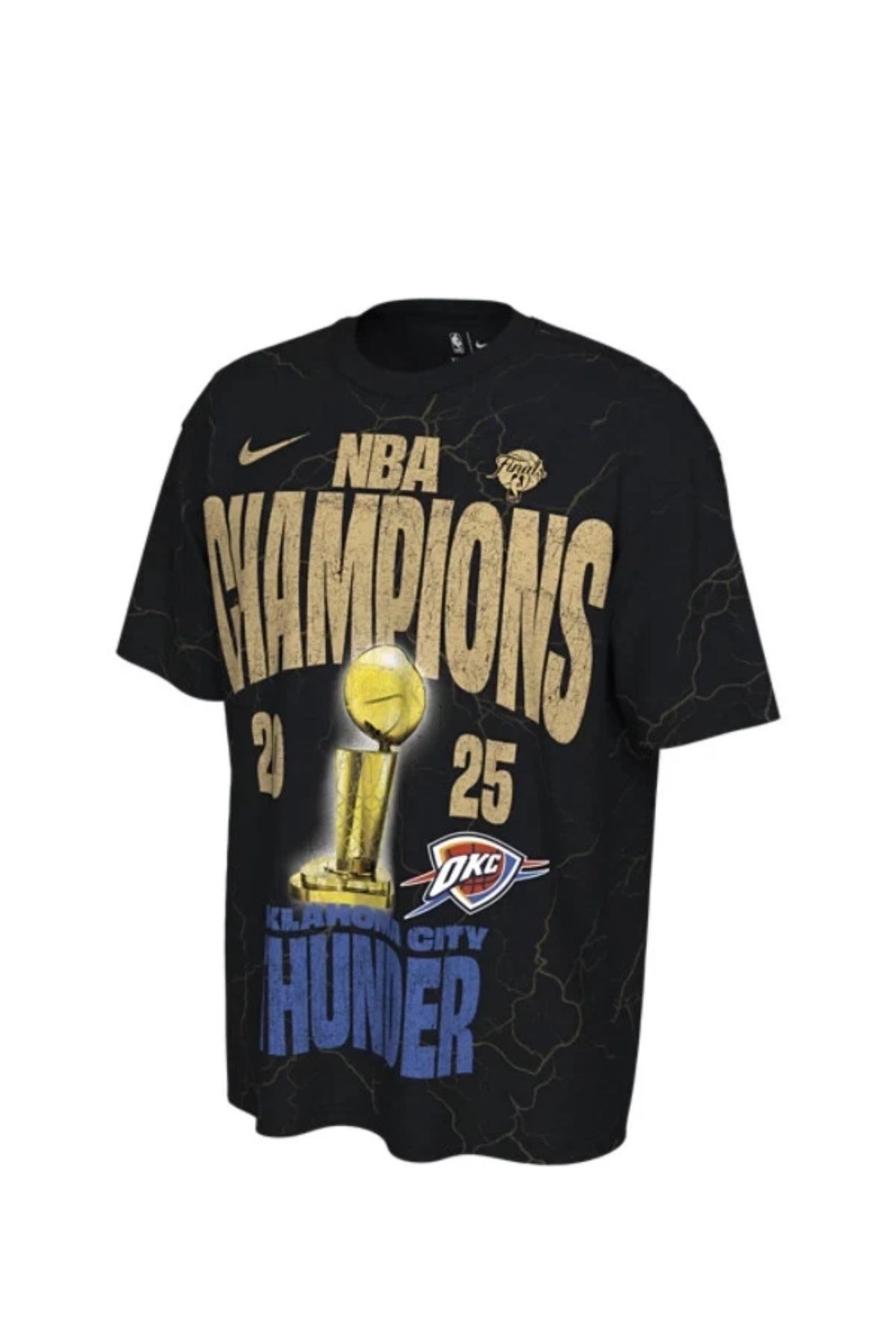 Oklahoma City Thunder Nike 2025 Champion AOP Limited Edition medium New
