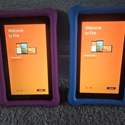 2 Amazon Kids 7 Fire tablet