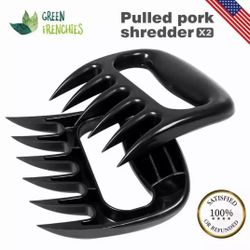 Pulled Pork Shredder Claws - Sharp Meat Shredder - BBQ Lifting Handling Carving Tools - Dishwasher Safe - BPA free - BRAND NEW 