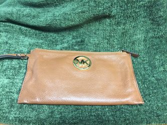 MK wristlet. Soft leather