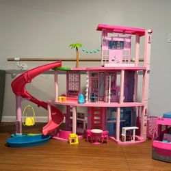 Barbie Dream House With Jeep And Camper 