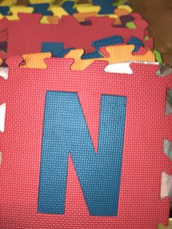A-Z Foam Letters