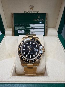 Rolex GMT Master II All Gold