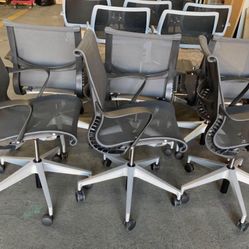 Herman Miller Setu Confrence Table Office Chairs 