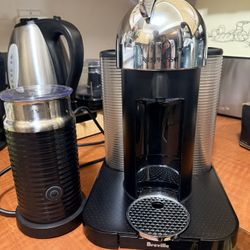 Nespresso Vertuo Machine & Milk Frother Bundle - Negotiable
