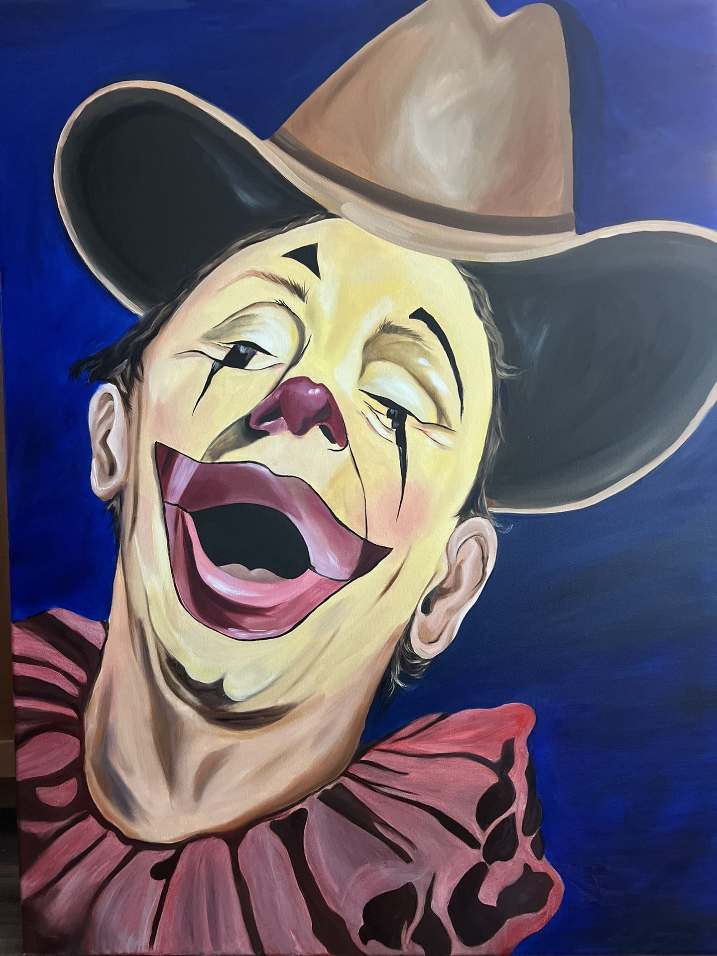 Original oil Painting - Last Laugh In The West 30x40