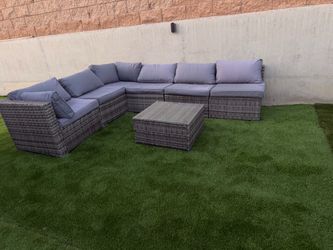 Patio table set