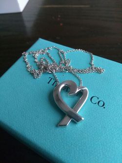 Tiffany and Co Loving Heart Necklace