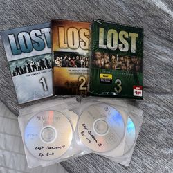 LOST Series 1-3 bonus Season 4-5 DVD Set
