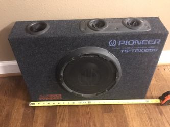 Pioneer Ts-trx1000 truck speaker box.