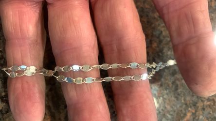 Beautiful Italian silver 925 length 66 inches