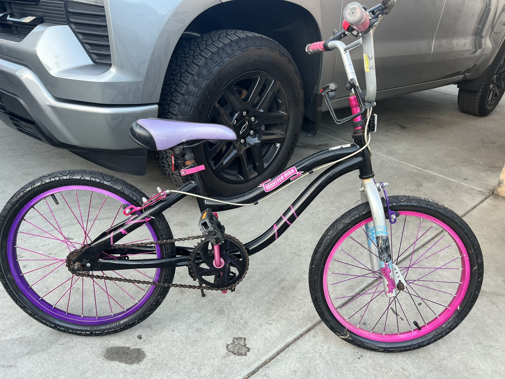 Used 20inch Wheel Girl Bicycle