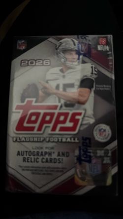 2026 Topps Flagship Football Blaster Box