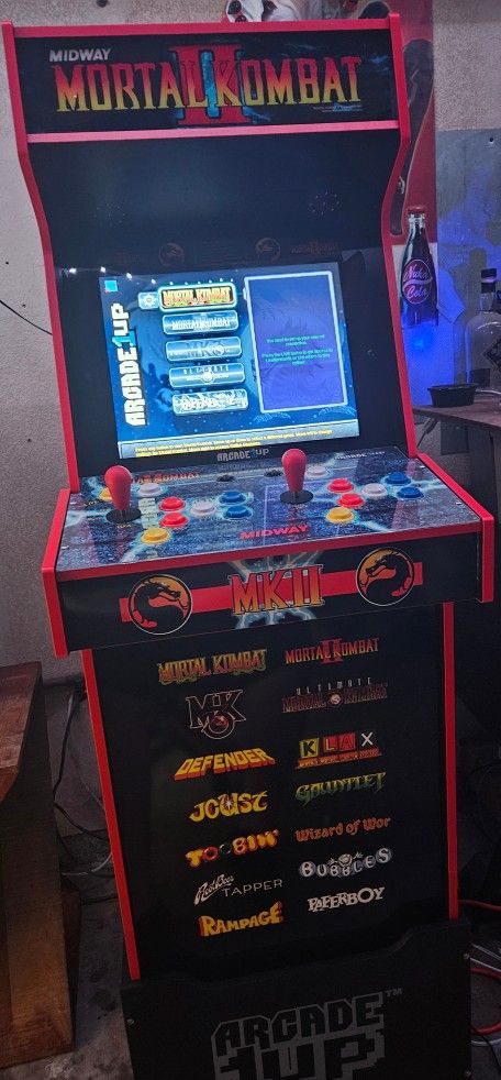Arcade 1up Mortal Kombat 2 14 Games
