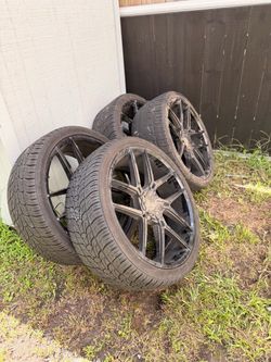 22 inch Rims and Tires