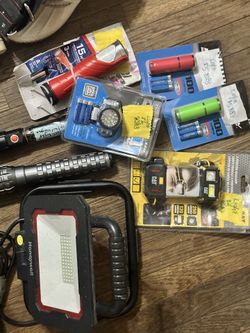 Various Different Flashlights