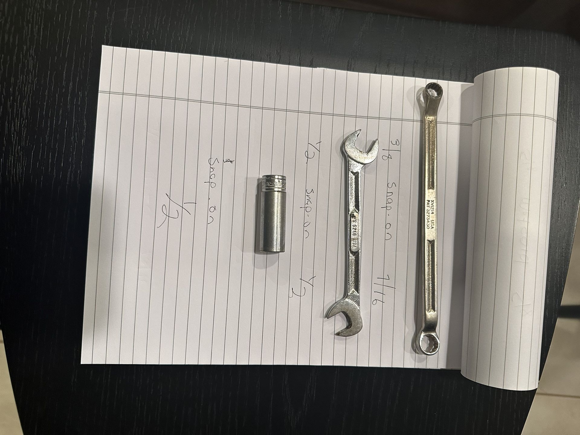 Snap-on S-K Tools. VX1214, SV5216, SF161, 40954, 40620, 40622, 40624.