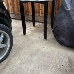 3ft Tall Dinning Room Glass  Table