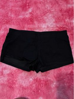 Mini black shorts size L fit like M