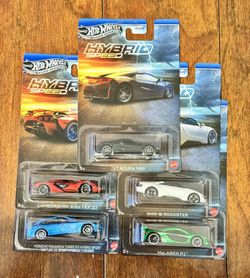 Hot Wheels Hybrid Set