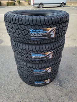 LT275 60 20 ALL TERRAIN 10PLY TIRES SILVERADO SUBURBAN AVALANCHE TAHOE SIERRA DENALI YUKON F150 