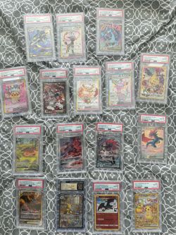 PSA 10 Pokemon cards
