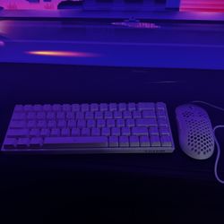 TMKB T68SE Gaming Keyboard, DIERYA M1SE Wired Gaming Mouse with Honeycomb Shell