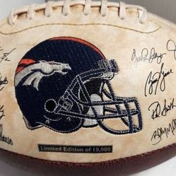 NFL Denver Broncos Commemorative Football 