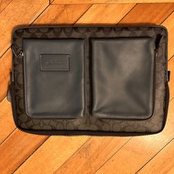 Coach Computer And Tablet Case