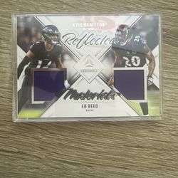 2024 Panini-Luminance Ed Reed And Kyle Hamilton Duo Patch 