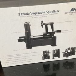 3-Blade Vegetable Spiralizer – Makes Healthy Veggie Noodles (New)