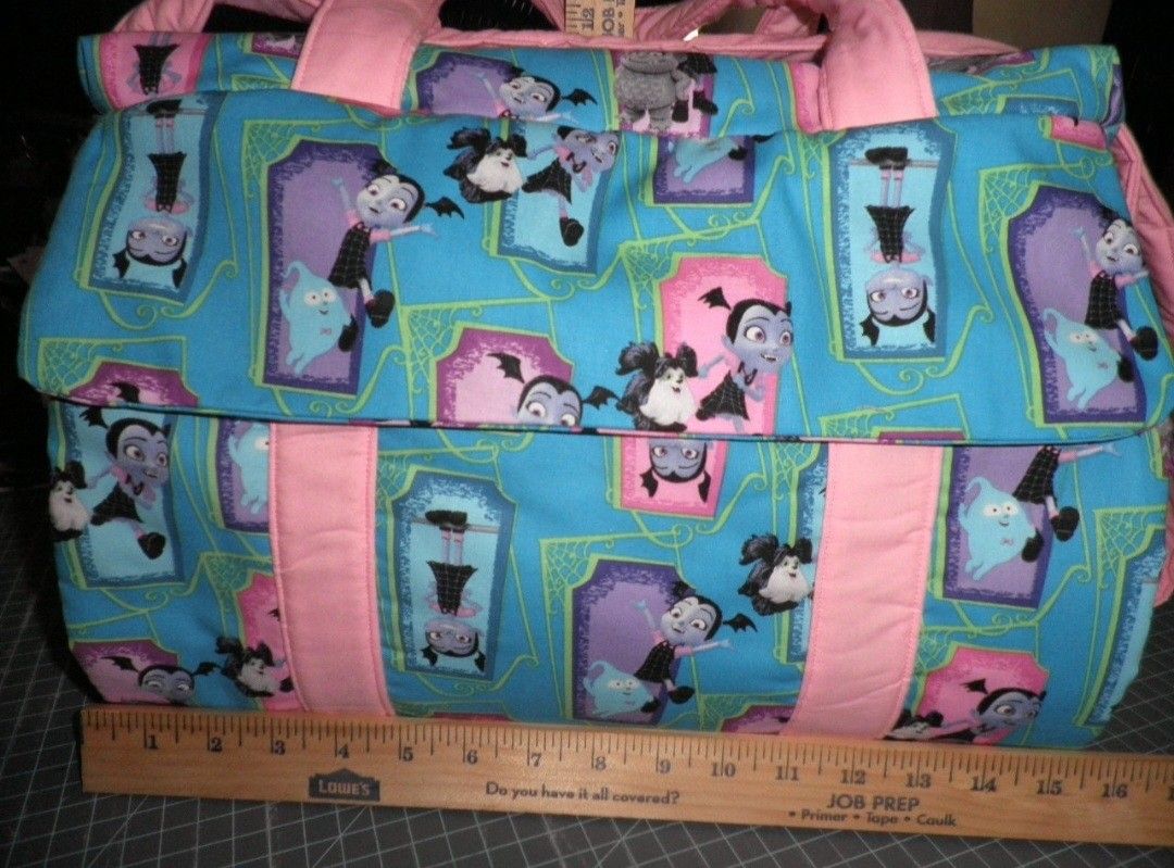 Custom Made Diaper Bag/roomy And Very Soft/comes with A Matching Changing Pad
