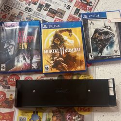 Juegos De PS4 Y Wall Mount Para El PS4 