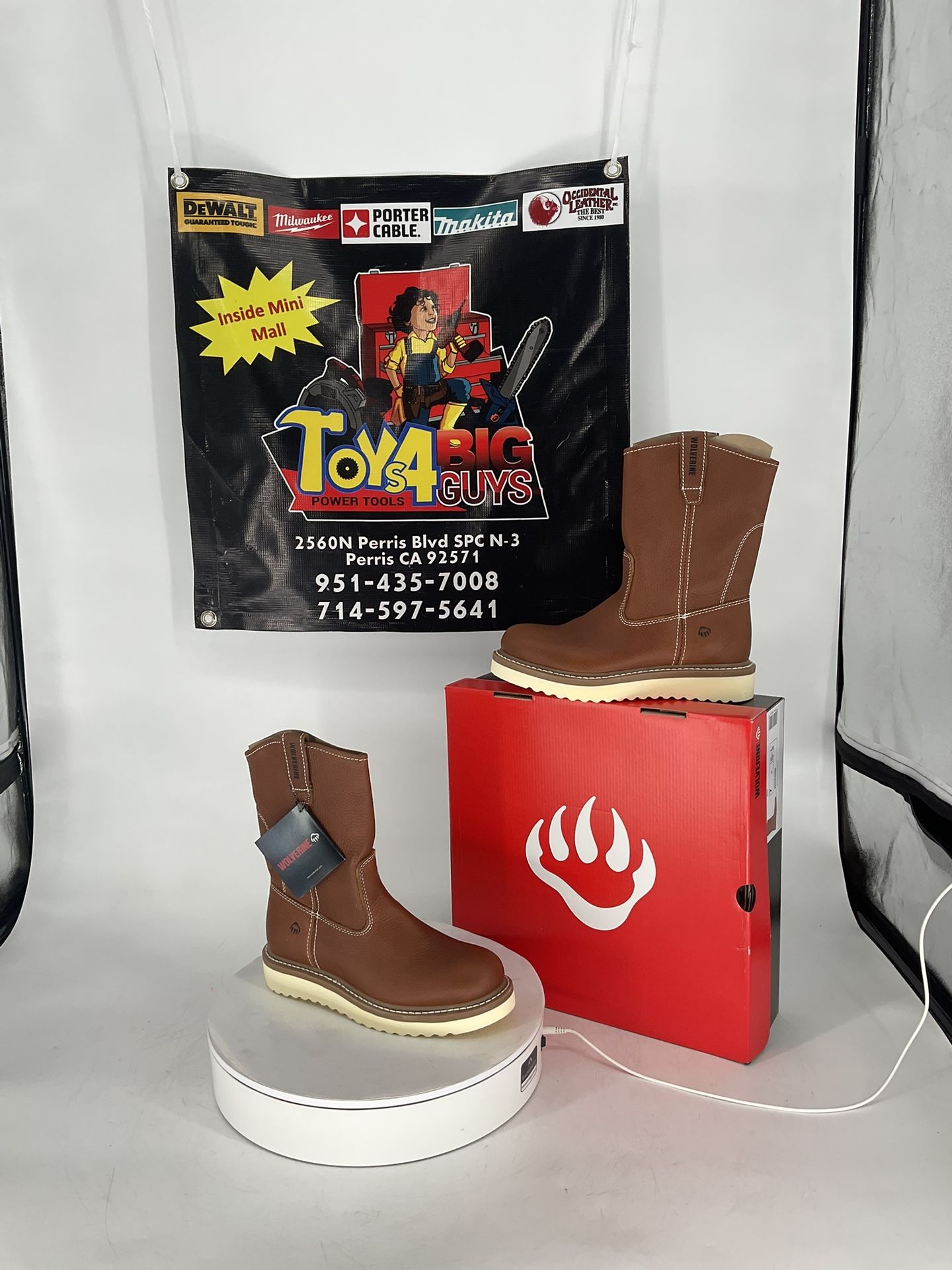 🚨10% OFF SELECT STYLES WHILE SUPPLIES LAST🚨 WOLVERINE MEN'S 10" WELLINGTON WORK BOOT