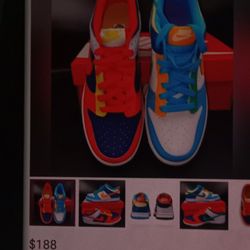 Zapatos Usados Casi Nuevos Nike Boys  5Y En Perfectas Condiciones 