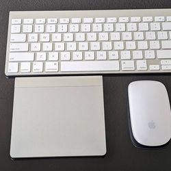 Combo Apple A1296 Magic Mouse + A1314 Wireless Keyboard + A1339 Track Pad Bluetooth