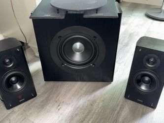 Edifier Bookshelf Speakers Sub