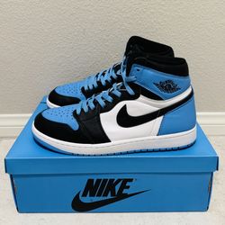 Jordan 1 Retro High OG ‘UNC Toe’ 2023 Sz 12