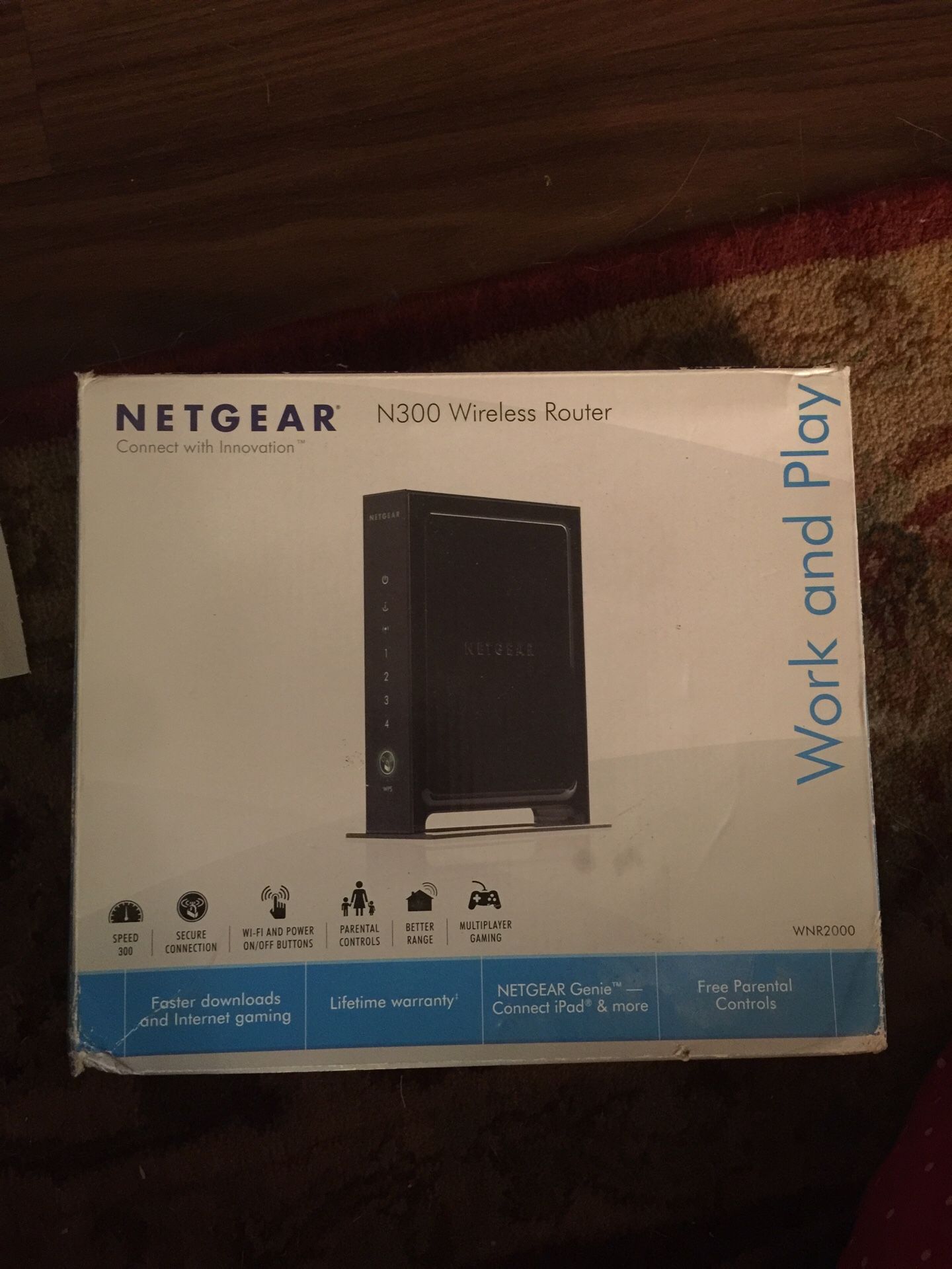 New Netgear N300 Wireless Router