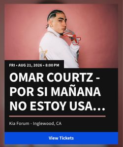 Omar Courtz Tickets