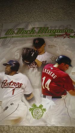 Houston Astros Spring Training Program 2006