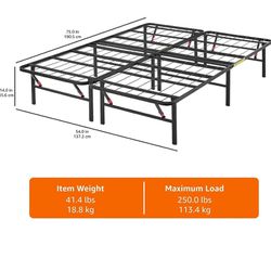 Amazon Foldable Metal Bed Frame Full Size
