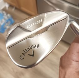 Golf Club Right-Handed Callaway OPUS 50 deg 12 bounce W Grind Chrome Gap Approach Wedge EXCELLENT CONDITION