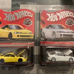 Hot Wheels 2024 RLC -1995 Honda Integra Type R / Lot of 2